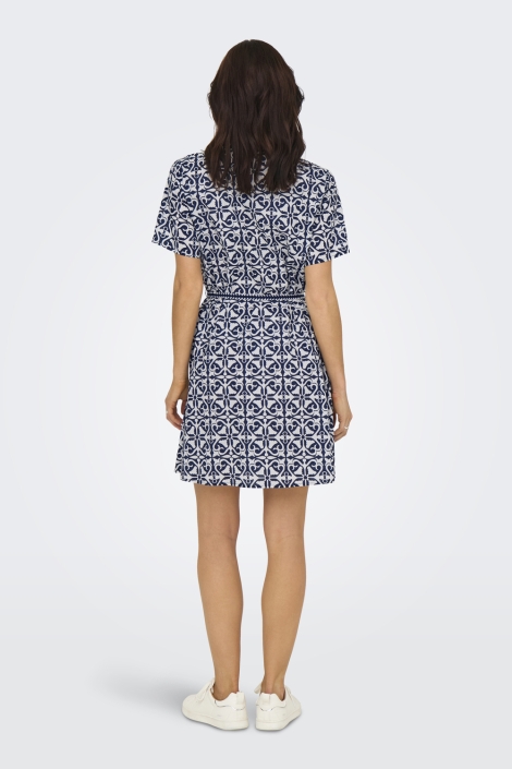 Jacqueline de Yong jdyanna s/s belt dress wvn